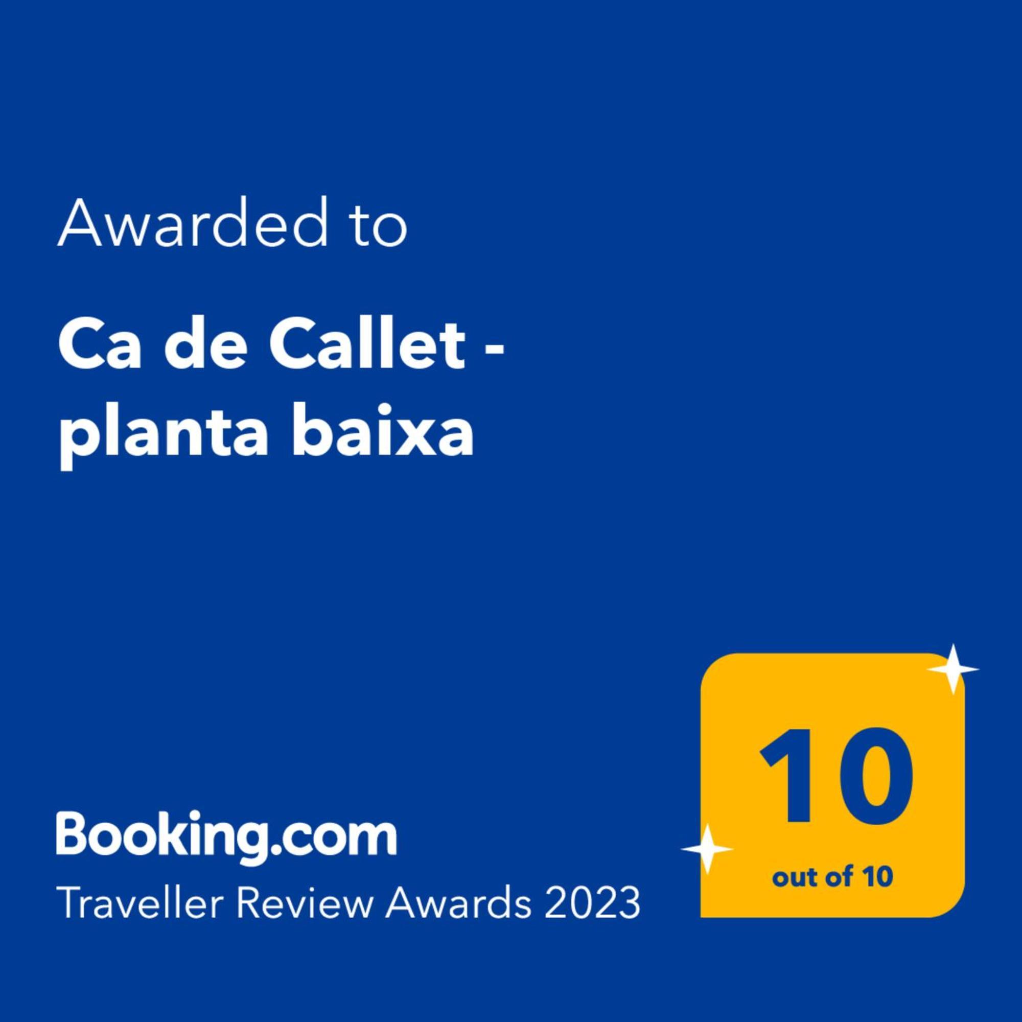 Ca De Callet - Planta Baixa Estación Exteriér fotografie